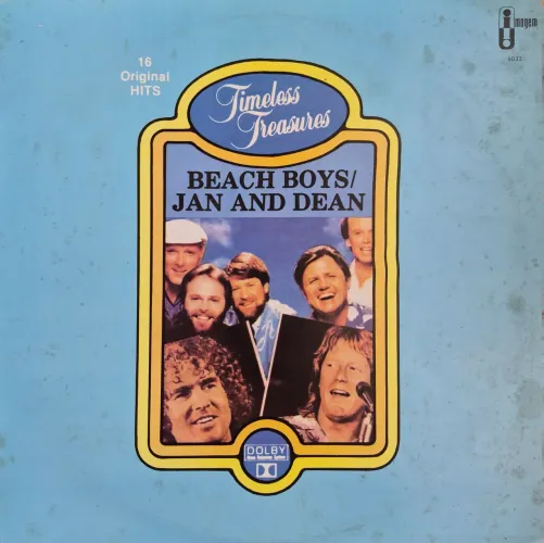 Vinil Beach Boys / Jan and Dean - Timeless Treasures - 1989