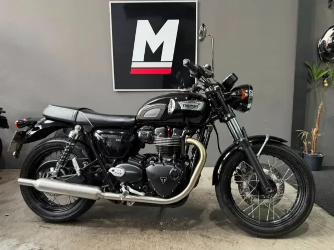TRIUMPH BONNEVILLE T100 2022 15.000km - Segundo dono - Baixa km - Revisada