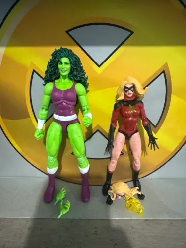 Marvel Legends She Hulk e Warbird