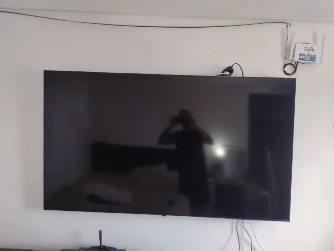 Smart tv lg 65 polegadas impecável completa 