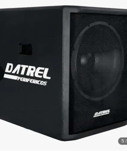 Caixa ativa Subwoofer de 15 polegadas da Datrel 