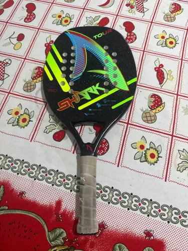 Raquete beatch tênis shark pro tour