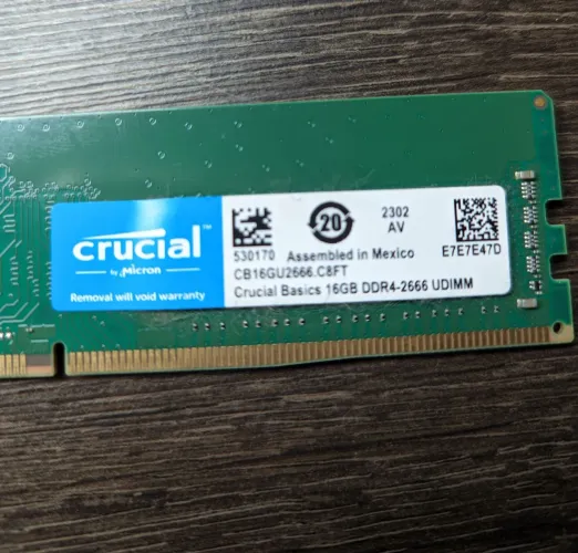 Memória ram Crucial 16gb 2666mhz DRR4