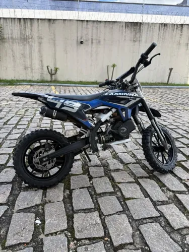 Mini Moto Laminha 49cc | Partida Elétrica | Pronta p/ Uso