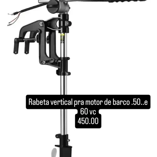 Rabeta vertical pra barco.motor de 50 e 60 cilindradas