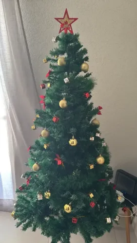 Árvore de Natal com Efeites 1,80m