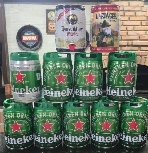 Barril 5 litros Heineken