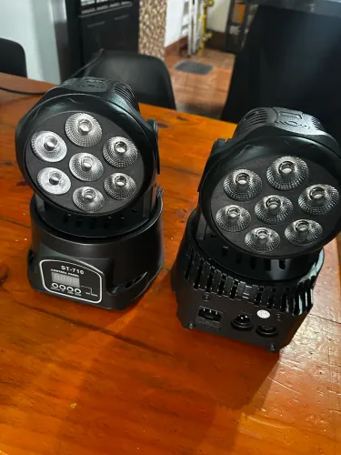 Mini Moving iluminação RGBW 
