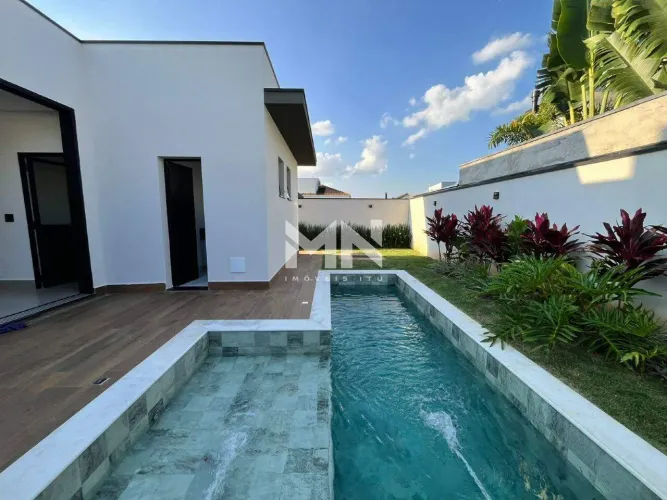 Casa em Condomínio em Itu (Una) com 3 suítes, varanda gourmet e 4 vagas