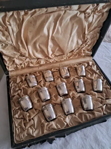 Conjunto prata pura 185g