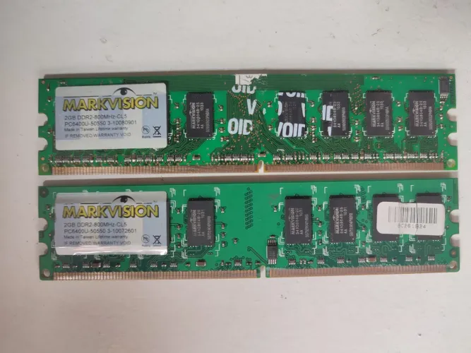 Memória ddr2 2gb markvision 800mhz