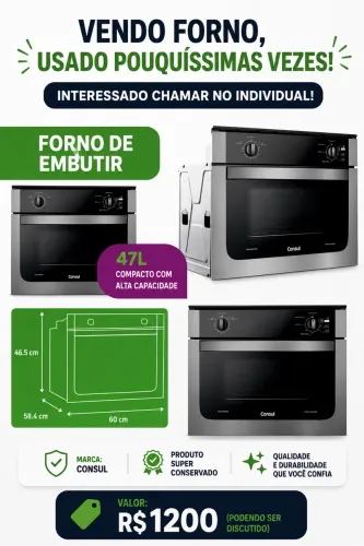 Forno elétrico - Cônsul
