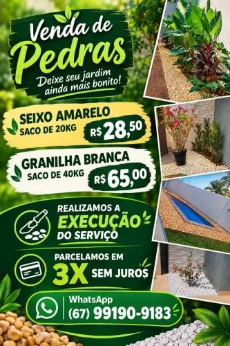 Pedras jardim