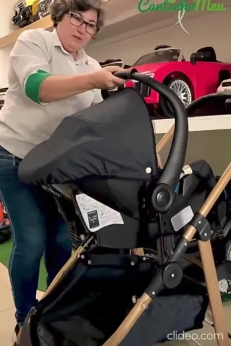 Carrinho 3 peças Moisés