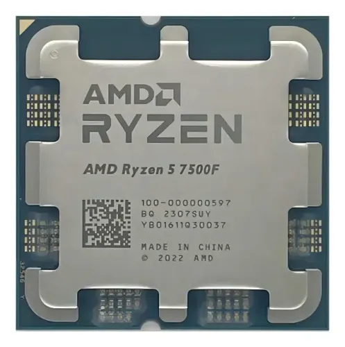 PROCESSADOR AMD AM5 RYZEN 5 7500F, 3.7-5.0 GHZ