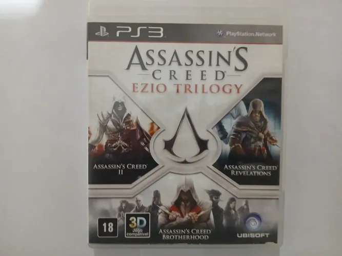 Assasins Creed Ezio Trilogy ps3 completo