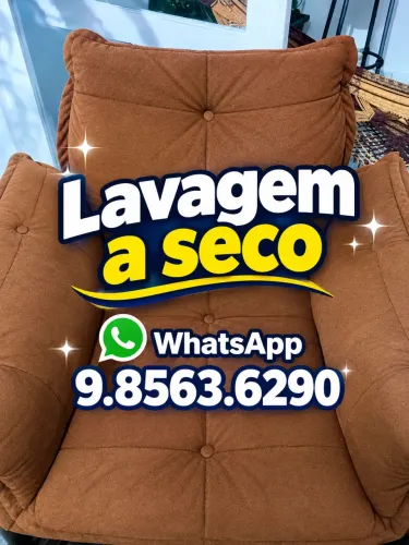 Vendo lavagem a seco em poltronas