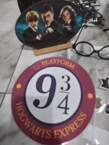 Enfeite para festa do harry potter