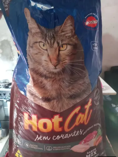 Ração Hot Cat Quatree Premium Gatos - Sabor Mix