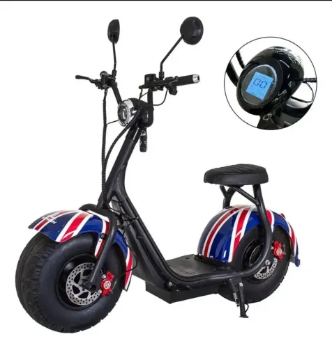 Scooter Elétrica Wehawk X7 1000W Sem CNH Modelo Inglaterra (Zerada) 