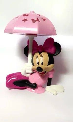 Luminária Da Minnie Mouse Promocional Arcor