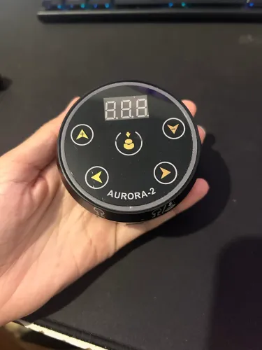 Fonte de máquina de tatuagem 