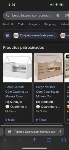 Berço - 500 reais 