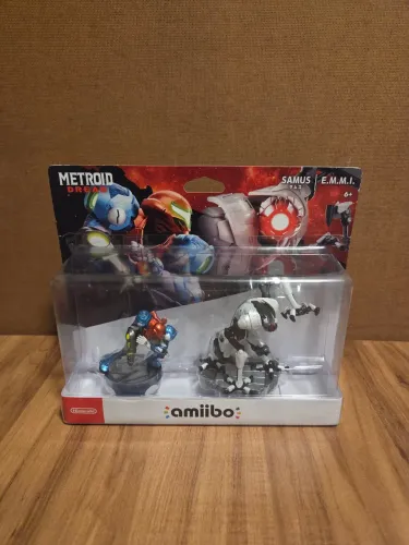 Amiibo Metroid Dread Samus e EMMI
