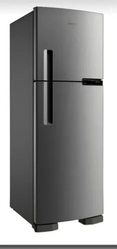 Geladeira Brastemp frost free duplex BRM44HK 375L INOX