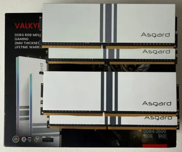 MEMORIAS ASGARD 64GB (4x16) 3600 MHZ