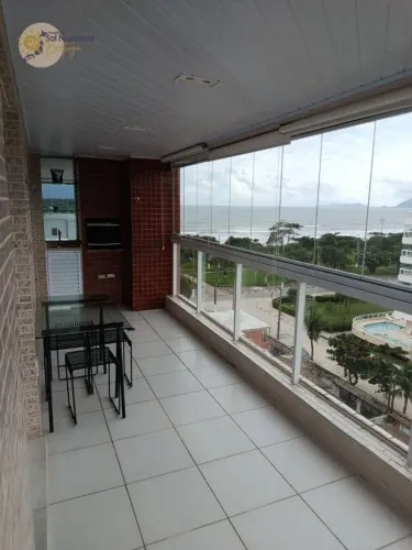 Apartamento com 3 dormitórios para alugar, 99 m² por R$ 6.000/mês - Indaiá - Bertioga/SP
