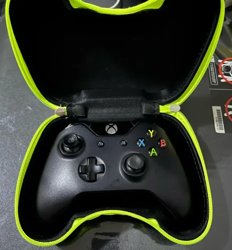 CONTROLE X-BOX 360 ORIGINAL C/ CASE