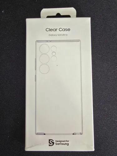 Capa Transparente Samsung Galaxy S24 Ultra - Original Samsung - Lacrada