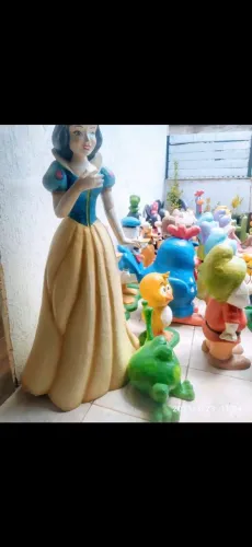 Vendo Acervo Completo de Decoração de Festas Infantil - Personagens em Fibra