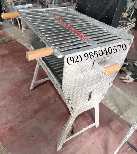 Churrasqueira de aluminio