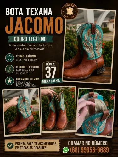 Bota TEXANA (JACOMO) 