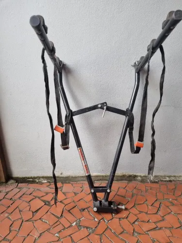 Trans baike para 3 bicicletas para carro em engate novo duas vezes usado