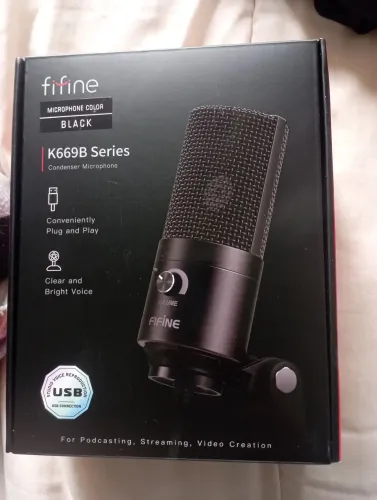 Microfone k669b fifine