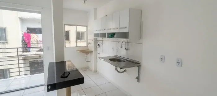 Apartamento para aluguel e venda possui 45 metros quadrados com 2 quartos
