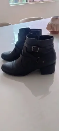Bota Preta Raffas Feminina Nº 36 - Pouco Uso
