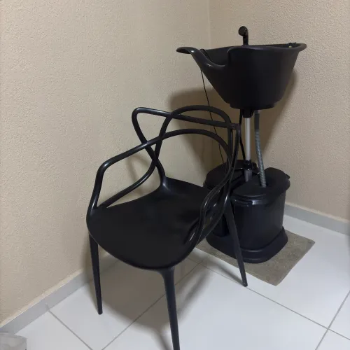 Lavatório de cabelo Portátil Dompel | Com bomba e reservatório