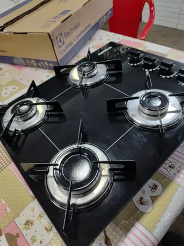 Fogão Cooktop 4 botas Chamalux