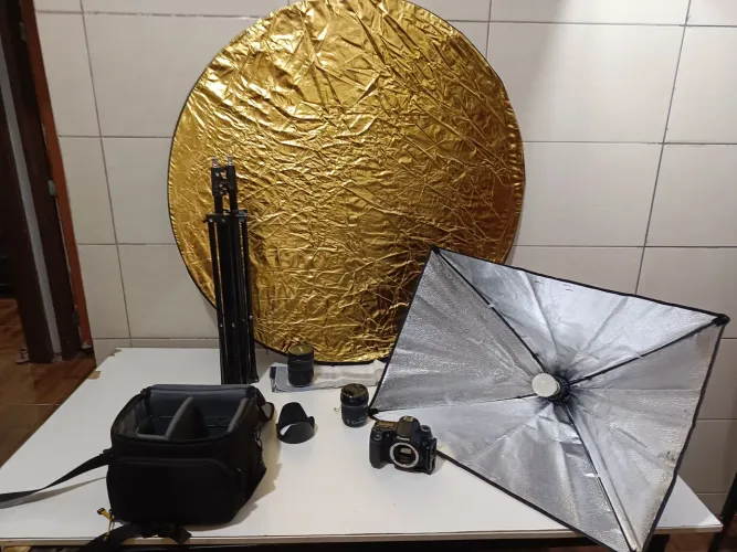 Câmera e Lentes profissionais