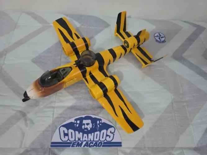 Tigre Caça Bombardeiro Comandos em Ação gi joe 1984