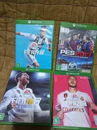 4 jogos originais para Xbox one