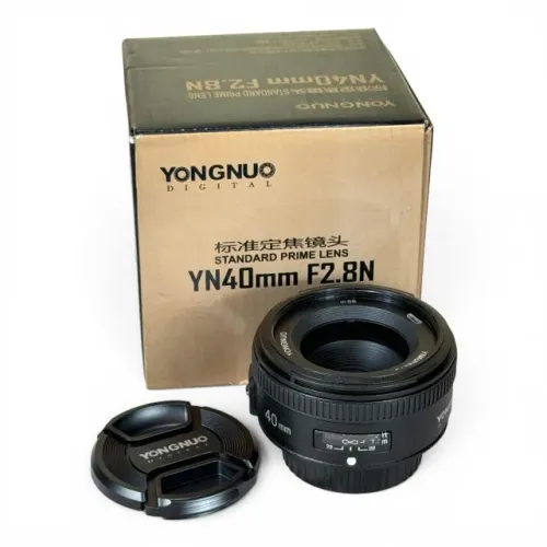 Lente Yongnuo 40mm F/2.8 - Nikon