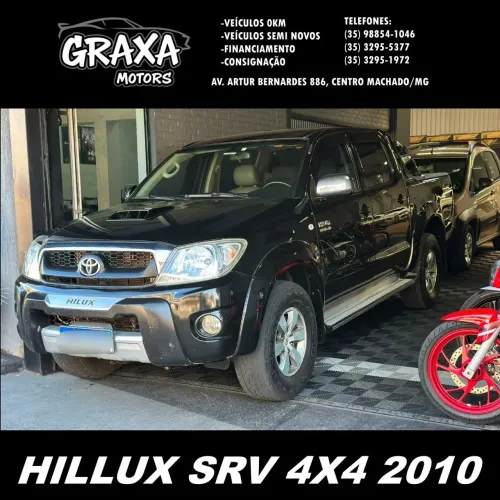 Toyota Hilux CD SRV D4-d 4X4 3.0 TDI Diesel AUT 2010