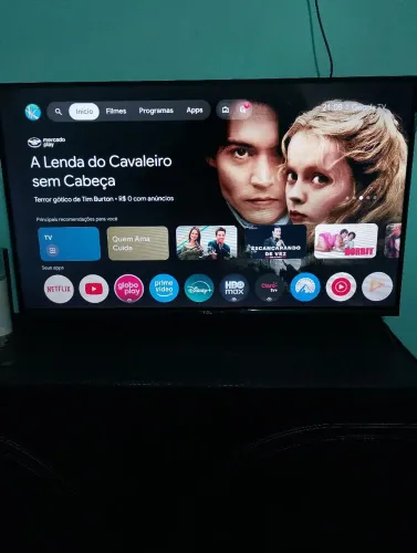 Tv TCL 32 Qled apenas um mês de uso