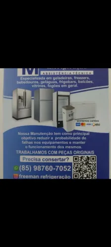 Assistência técnica em geladeiras e freezers