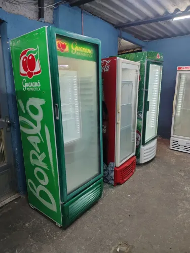 Geladeira Expositora Coca cola 400 litros entrega